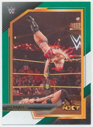 2022 Panini NXT WWE - Alexa Bliss #113 Green Parallel