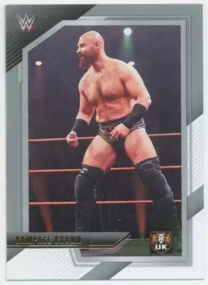 2022 Panini NXT WWE - Rampage Brown #40 Silver Parallel