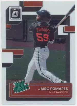 2022 Panini Donruss Optic - Jairo Pomares #RP-5 Rated Prospect
