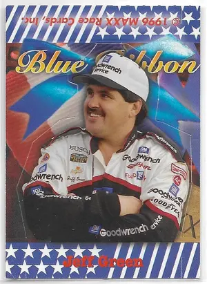 1996 Maxx Blue Ribbon #BR15 Jeff Green