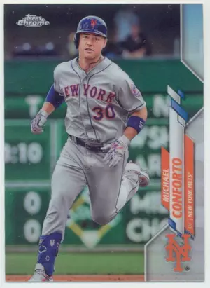 2020 Topps Chrome - Michael Conforto #35 Refractor Parallel