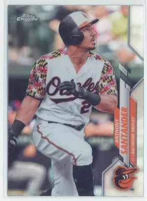 2020 Topps Chrome - Anthony Santander #130 Refractor Parallel