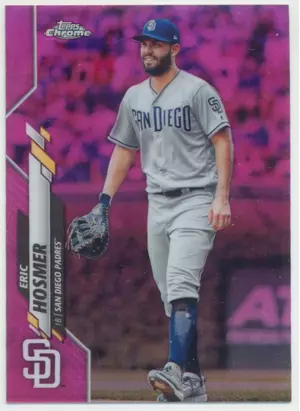 2020 Topps Chrome - Eric Hosmer #108 Pink Refractor Parallel