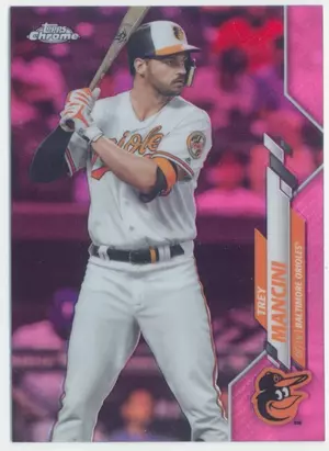 2020 Topps Chrome - Trey Mancini #188 Pink Refractor Parallel