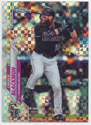 2020 Topps Chrome - Charlie Blackmon #73 X-Fractor Parallel