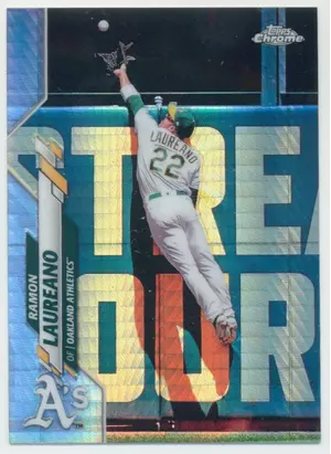 2020 Topps Chrome - Ramon Laureano #160 Prism Refractor Parallel