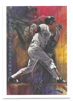 1993 Ted Williams Locklear Collection #LC8 Carl Yastrzemski (15131/30000)