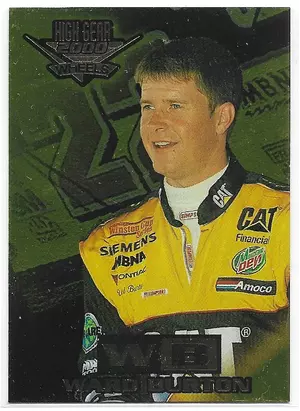 2000 Wheels High Gear First Gear #9 Ward Burton