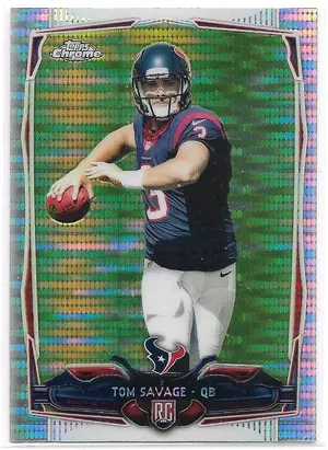 2014 Topps Chrome Pulsar Refractor #139 Tom Savage