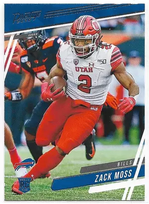 2020 Prestige #300 Zack Moss RC