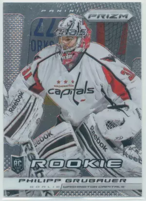 2013-14 PRIZM - PHILIPP GRUBAUER #295 ROOKIE