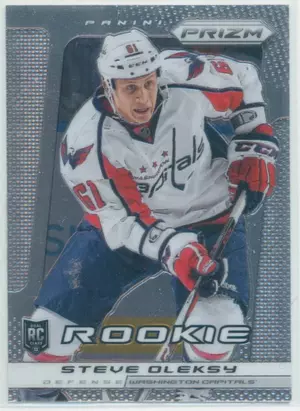 2013-14 PRIZM - STEVE OLEKSY #296 ROOKIE