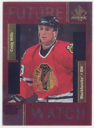 1997-98 SP AUTHENTIC - CRAIG MILLS #176 FUTURE WATCH