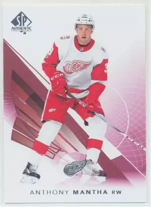 2017-18 SP AUTHENTIC - ANTHONY MANTHA #24 LIMITED RED