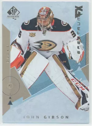 2018-19 SP AUTHENTIC - JOHN GIBSON #S-8 SPECTRUM FX (SCRATCHED)