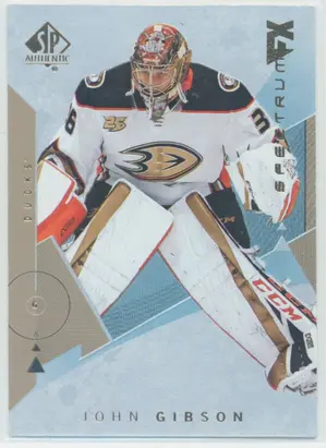 2018-19 SP AUTHENTIC - JOHN GIBSON #S-8 SPECTRUM FX (UNSCRATCHED)