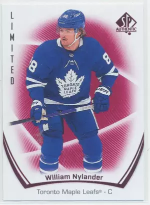 2021-22 SP AUTHENTIC - WILLIAM NYLANDER #33 LIMITED RED