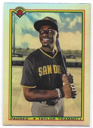 2020 Bowman Chrome 1990 Bowman #90B-TT Taylor Trammell