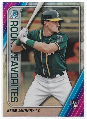 2020 Bowman Chrome Rookie of the Year Favorites #ROYF-SM Sean Murphy