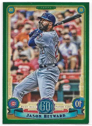 2019 Gypsy Queen Green #272 Jason Heyward *