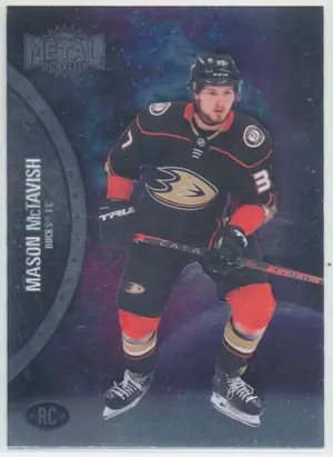 2021-22 SKYBOX METAL UNIVERSE - MASON McTAVISH #154 ROOKIE