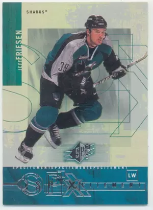 2000-01 SPX - JEFF FRIESEN #X11 SPXCITEMENT