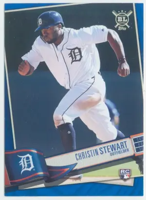 2019 Topps Big League - Christin Stewart #102 Blue Parallel