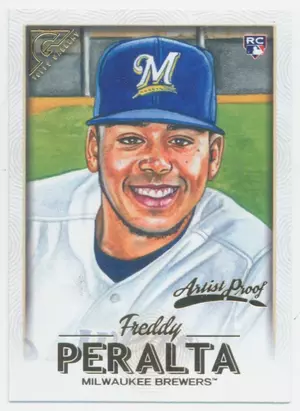 2018 Topps Gallery - Freddy Peralta #118 Artist Proof Parallel