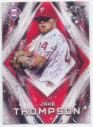 2017 Topps Fire - Jake Thompson #195 RC