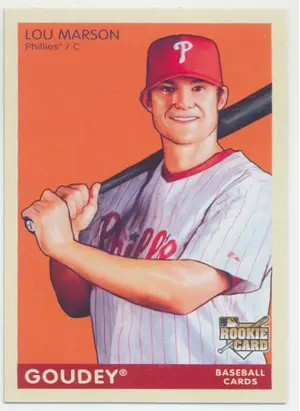 2009 Upper Deck Goudey - Lou Marson #152 RC