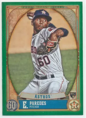 2021 Topps Gypsy Queen - Enoli Paredes #271 Green Parallel