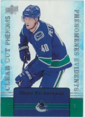 2019-20 TIM HORTONS - ELIAS PETTERSSON #CC-10 CLEAR CUT PHENOMS