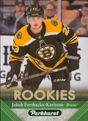 2017-18 PARKHURST - JAKOB FORSBACKA-KARLSSON #268 ROOKIE