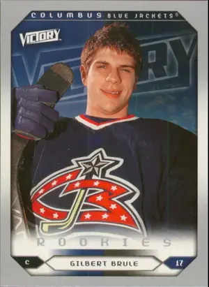 2005-06 VICTORY - GILBERT BRULE #255 ROOKIE