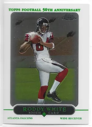 2005 Topps Chrome #196 Roddy White RC