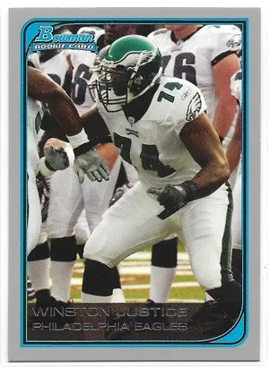 2006 Bowman #179 Winston Justice RC