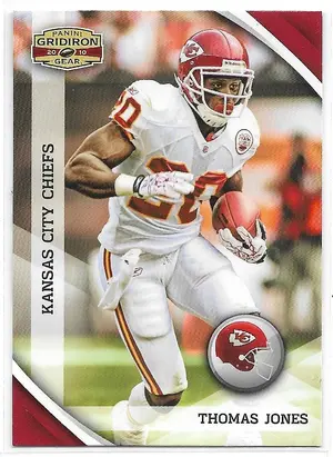 2010 Gridiron Gear #73 Thomas Jones
