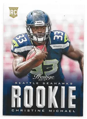 2013 Prestige #214 Christine Michael RC