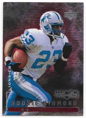 1998 Black Diamond Rookie Edition Double Diamond #94 Terry Fair (0065/2500)