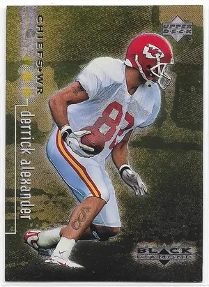 1998 Black Diamond Rookie Edition Triple Diamond #42 Derrick Alexander (0237/1500) *