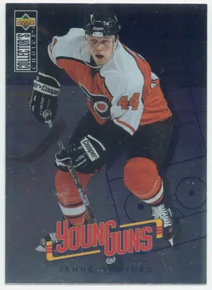 1996-97 COLLECTOR'S CHOICE - JANNE NIINIMAA #361 YOUNG GUNS