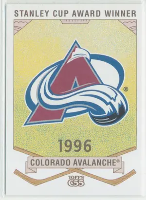 2003-04 TOPPS C55 - COLORADO AVALANCHE #SCW70 STANLEY CUP WINNERS