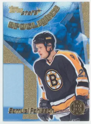 2000-01 TOPPS STARS - SAMUEL PAHLSSON #141 SPOTLIGHTS