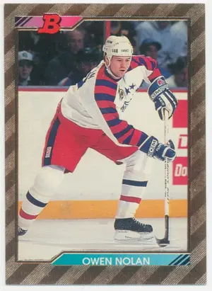 1992-93 BOWMAN - OWEN NOLAN #237 FOIL