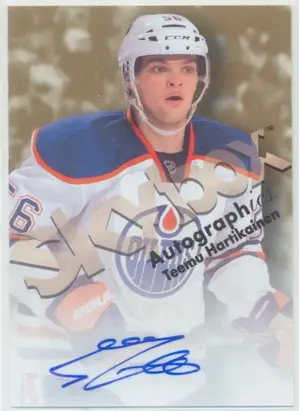 2012-13 FLEER RETRO - TEEMU HARTIKAINEN #99-TH AUTOGRAPHICS 1999