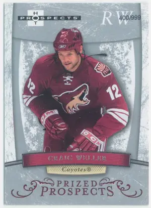 2007-08 HOT PROSPECTS - CRAIG WELLER #193 PRIZED PROSPECTS 400/999