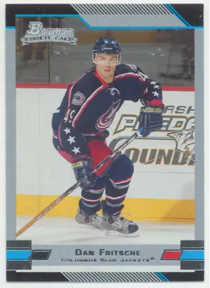 2003-04 BOWMAN DRAFT PICKS - DAN FRITSCHE #121 ROOKIE