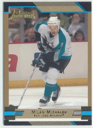 2003-04 BOWMAN DRAFT PICKS - MILAN MICHALEK #116 GOLD⚠️