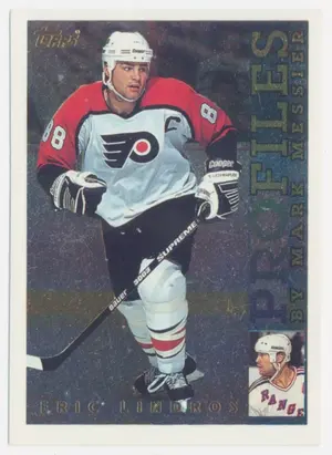 1995-96 TOPPS - ERIC LINDROS #PF-7 PROFILES⚠️