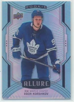 2020-21 ALLURE - EGOR KORSHKOV #111 ROOKIE DOUBLE RAINBOW